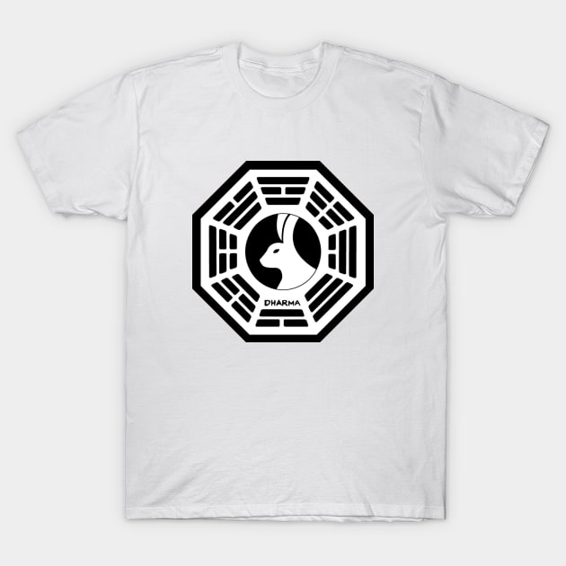 The Dharma Initiative - The Looking Glass Station T-Shirt by RobinBegins